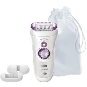 Epilator Braun SE9700 SensoSmart, 40 pensete, 2 viteze, Umed/Uscat