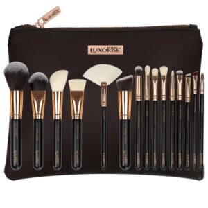 Set 15 Pensule Machiaj LUXORISE Brilliance Copper